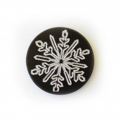 Christmas Snowflake Plate